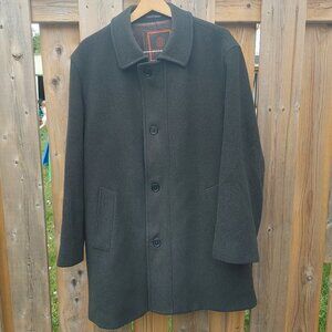 VINTAGE Tessuto Italiano  BIELLA Wool Sport Coat Blazer Jacket Men's 44R US XL